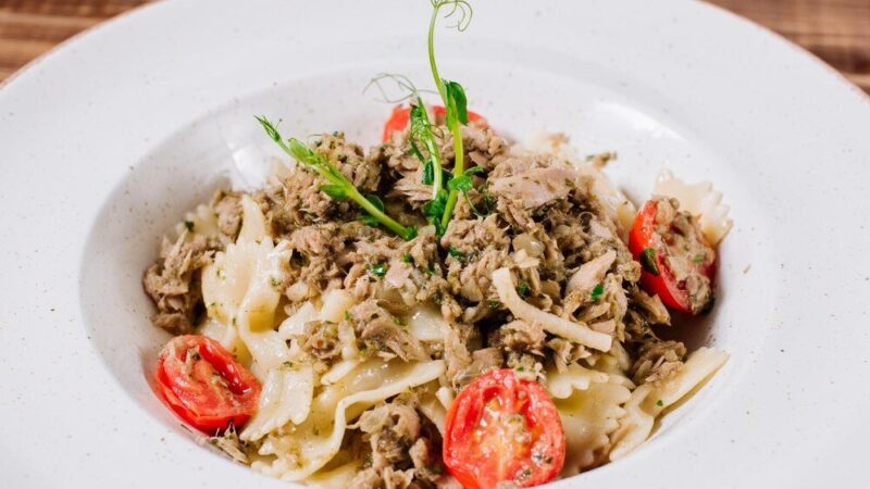 Pasta z tuńczyka i jajek – idealne białkowe wsparcie dla sportowców