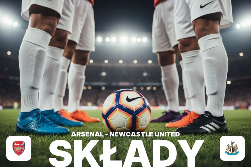 Składy: Arsenal F.C. – Newcastle United – analiza ustawień i ławki rezerwowych