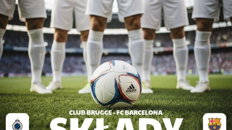 Składy: Club Brugge – FC Barcelona – porównanie formacji i ustawień
