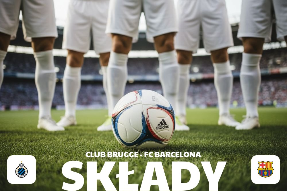 Składy: Club Brugge – FC Barcelona – porównanie formacji i ustawień