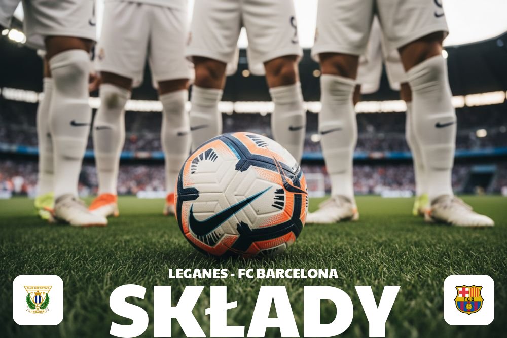 Składy: Leganés – FC Barcelona – zestawienie jedenastek i rezerwowych