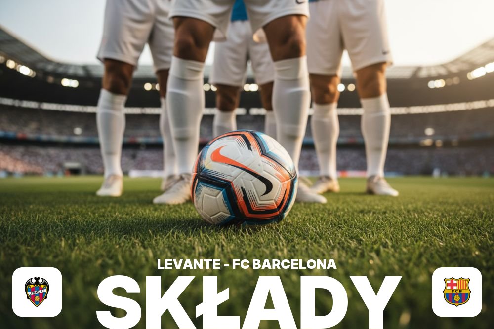 Składy: Levante UD – FC Barcelona – kto zagra od pierwszej minuty?