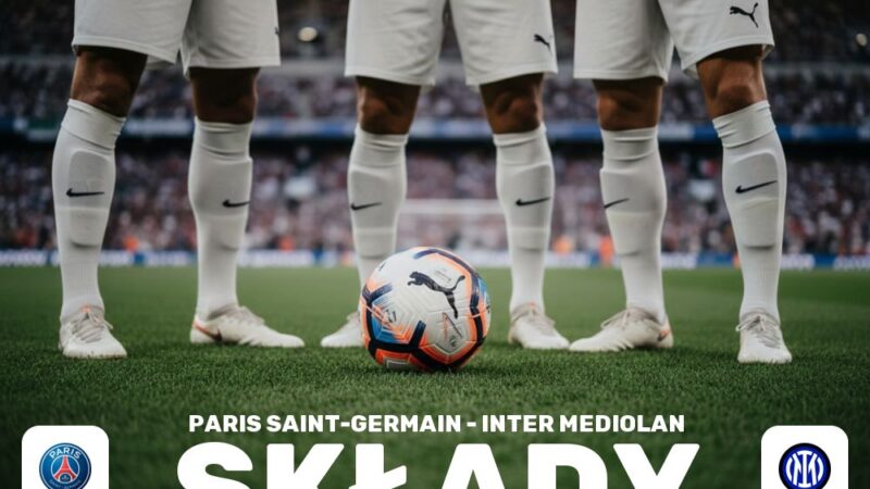Składy: PSG – Inter Mediolan – przewidywania trenerów i ustawienie