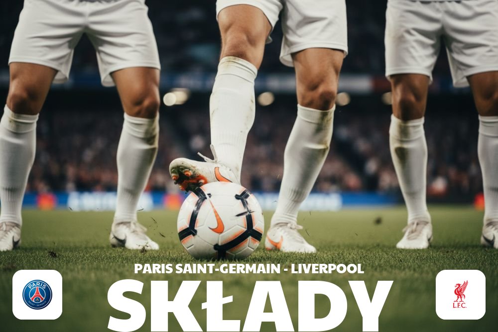 Składy: PSG – Liverpool – składy meczowe i kluczowi piłkarze