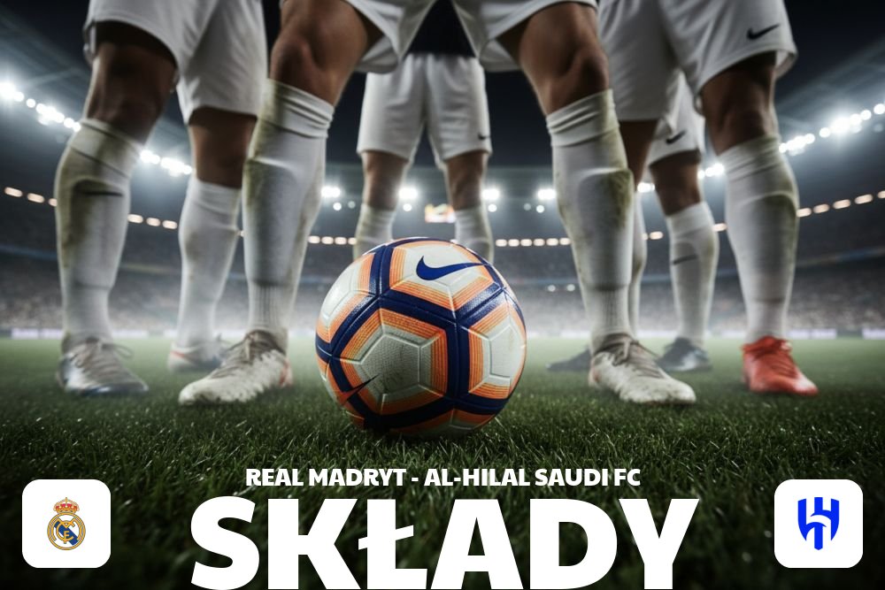 Składy: Real Madryt – Al-Hilal – oficjalne składy i zmiany w drużynach