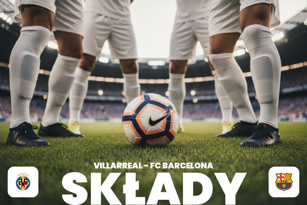 Składy: Villarreal – FC Barcelona – składy, ustawienia i możliwe roszady